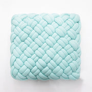 handmade cotton knot throw pillow, view 6 - MRSLM