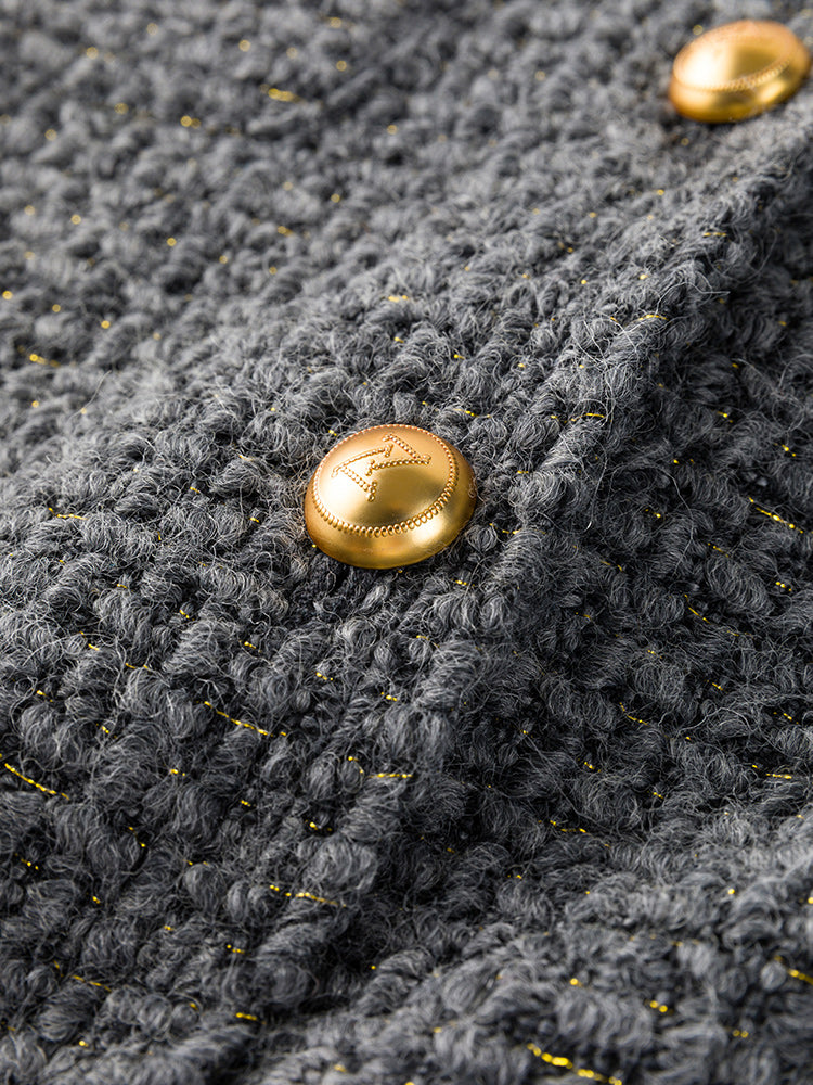 office french style tweed jacket, view 7 - MRSLM