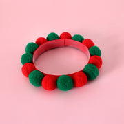 soft plush pet necklace collar, view 5 - MRSLM