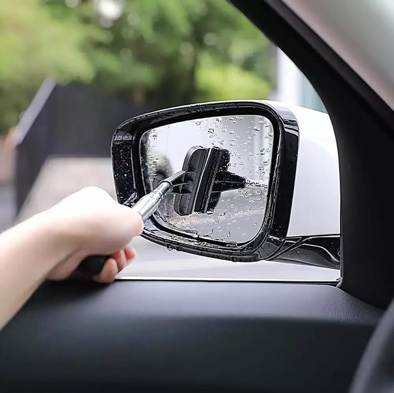 telescopic car mirror squeegee, view 4 - MRSLM