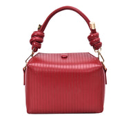 small PU box handbag for women, view 8 - MRSLM