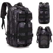 camouflage sports backpack, view 5 - MRSLM