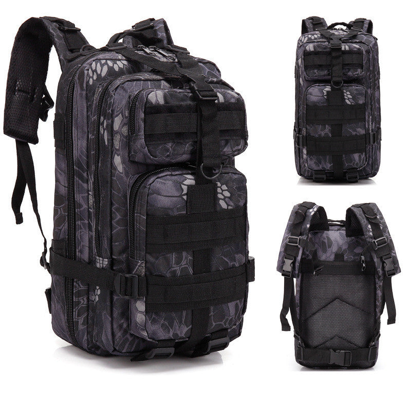 camouflage sports backpack, view 5 - MRSLM
