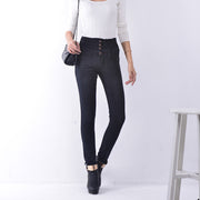 high-waisted elastic waist pants, view 5 - MRSLM