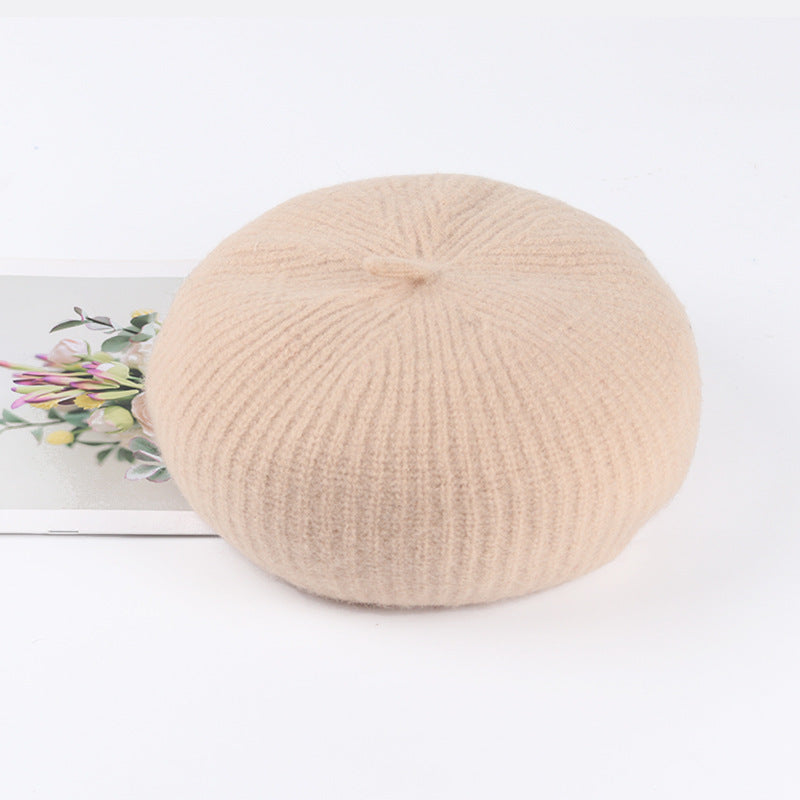 Women's 100% wool beret, view 11 - MRSLM
