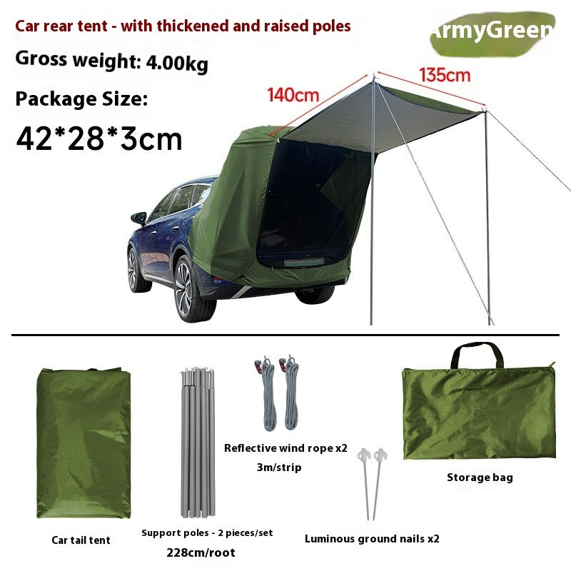 camping rear tent, view 3 - MRSLM
