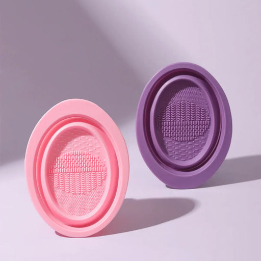 silicone makeup brush cleaner bowl - MRSLM