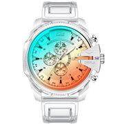 plastic quartz watch for men and women, view 8 - MRSLM