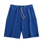 Retro cotton terry sweat shorts, view 6 - MRSLM