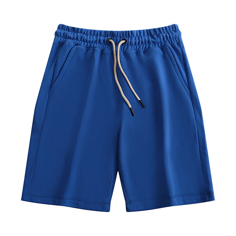 Retro cotton terry sweat shorts, view 6 - MRSLM