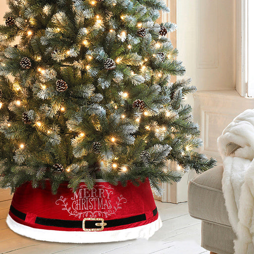 Velvet belt Christmas tree skirt - MRSLM
