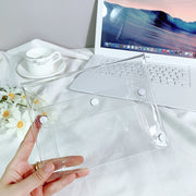 transparent pvc cosmetic bag, view 2 - MRSLM