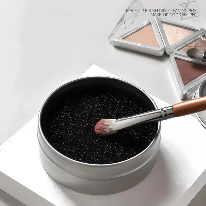 quick cleaning eyeshadow brush sponge box, view 3 - MRSLM