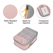 travel packing cubes set, view 7 - MRSLM
