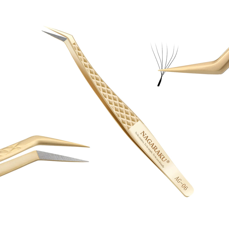 eyelash extension tweezers, view 9 - MRSLM