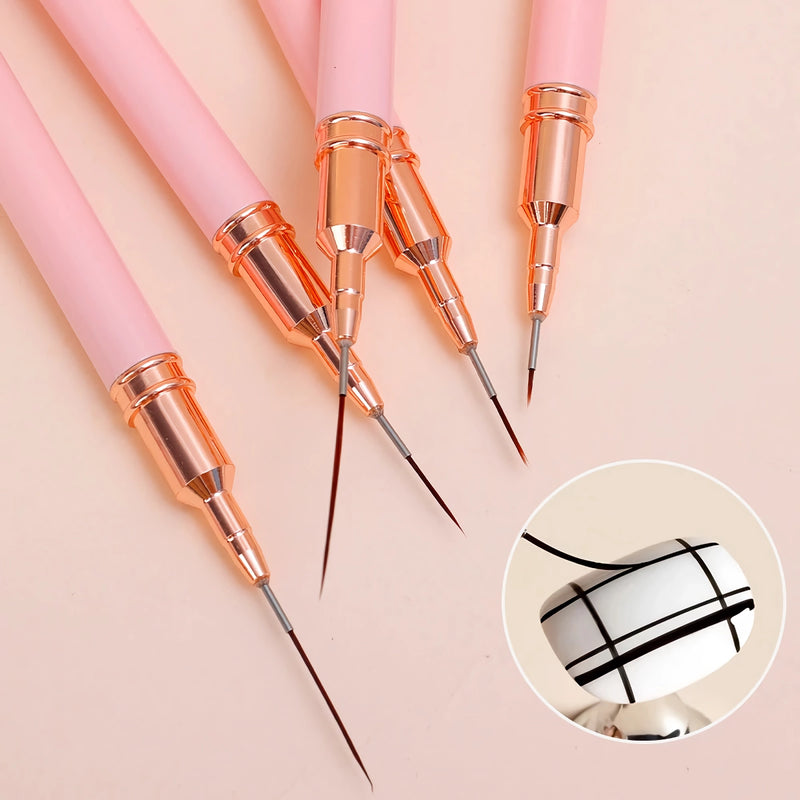 nail art liner brush set, view 7 - MRSLM