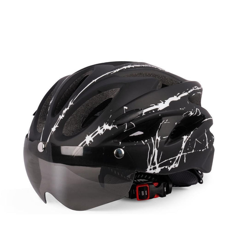 riding helmet with magnetic goggles, view 7 - MRSLM