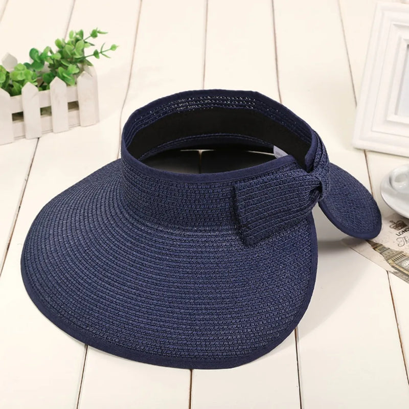 foldable sequin sunshade hat, view 7 - MRSLM