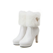 Short chunky heel booties, view 6 - MRSLM