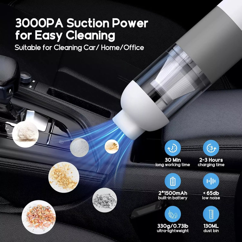 portable cordless handheld vacuum cleaner, view 6 - MRSLM