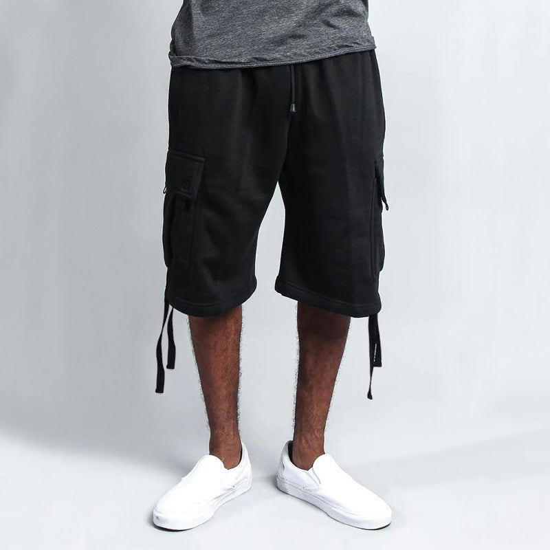 men's multi-pocket cargo shorts, view 6 - MRSLM