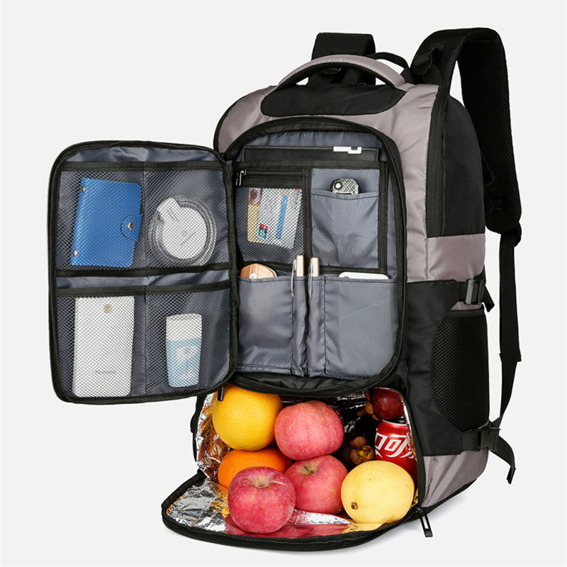 Thermal insulated picnic backpack, view 2 - MRSLM