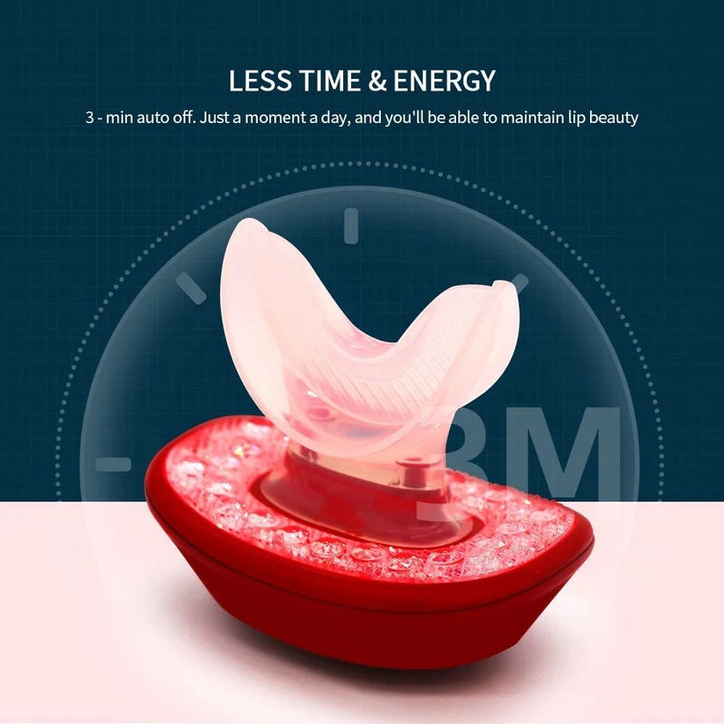 rechargeable LED lip plumper device, view 6 - MRSLM