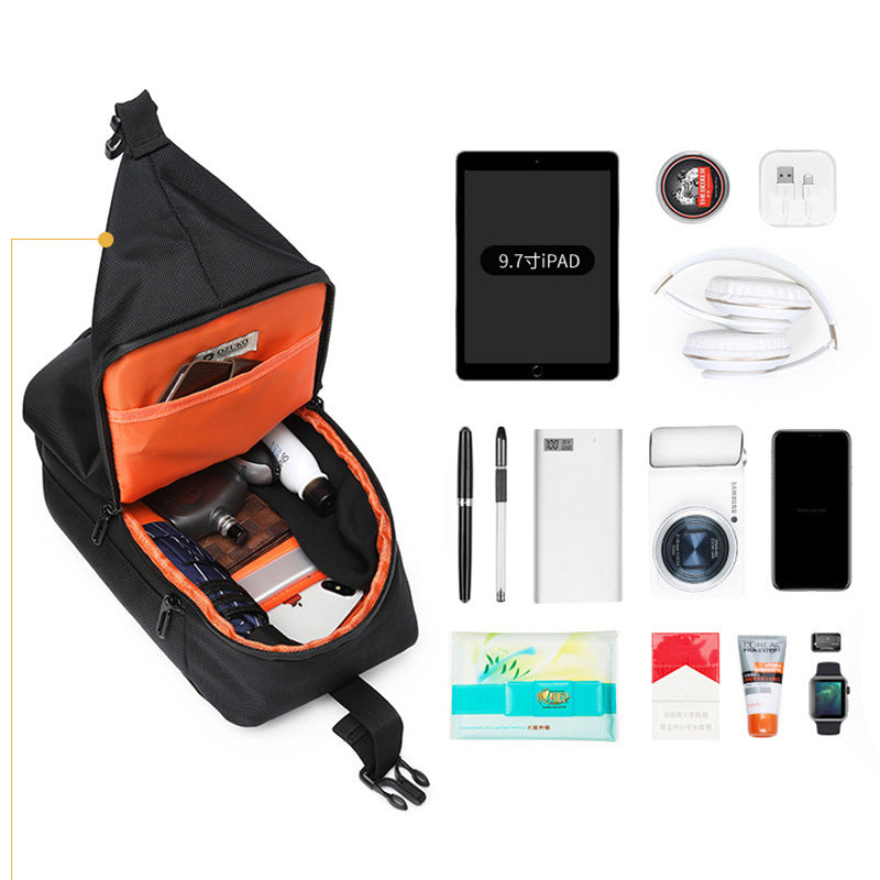 Sports Crossbody Bag Men's Chest Bag