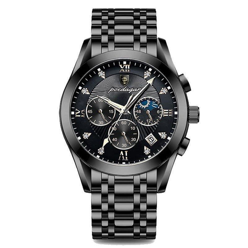 men's luminous quartz watch, view 8 - MRSLM