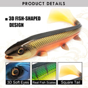 big shad fishing lure, view 8 - MRSLM