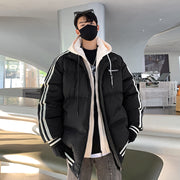 men's fake two-piece winter jacket, view 3 - MRSLM