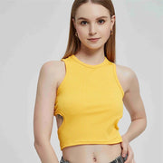 Ribbed knit Y2K tank top, view 20 - MRSLM