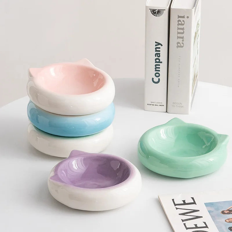 ceramic anti-slip pet bowl, view 6 - MRSLM
