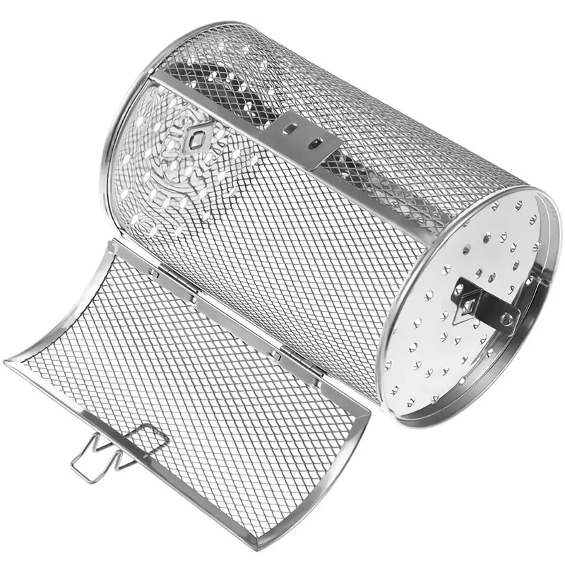 stainless steel roasting drum, view 8 - MRSLM