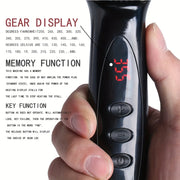 ceramic ionic hair straightener brush, view 5 - MRSLM