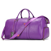 men's genuine leather gym bag, view 13 - MRSLM