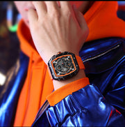 men's six-hand quartz sports watch, view 7 - MRSLM