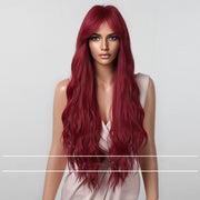 long curly big wave wig, view 2 - MRSLM