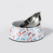 anti-tipping stainless steel pet bowl, view 2 - MRSLM