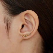 zircon geometric drop ear clips - MRSLM