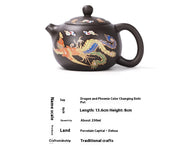 chinese style kung fu color changing teapot, view 9 - MRSLM