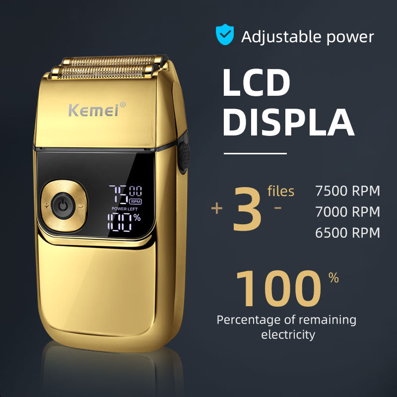 2-in-1 electric foil shaver, view 5 - MRSLM
