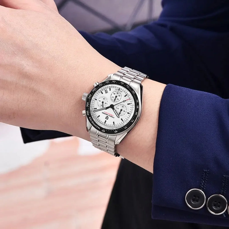 Men's sport chronograph watch, view 6 - MRSLM