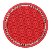 diamond car cup holder mat, view 4 - MRSLM