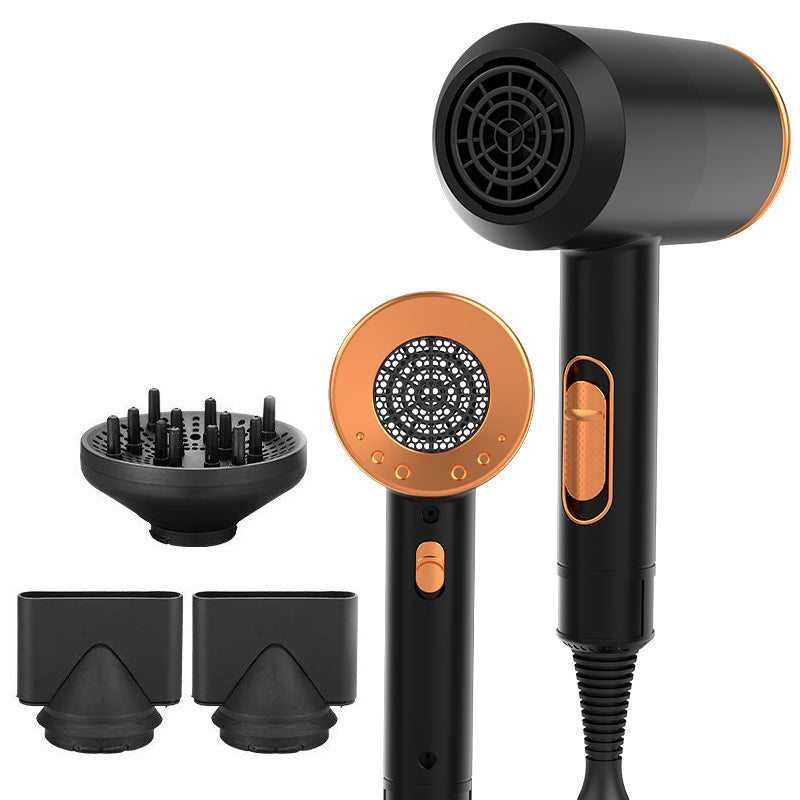 high-speed negative ion hair dryer with diffuser, view 2 - MRSLM