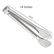 stainless steel bbq tongs, view 4 - MRSLM