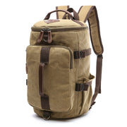cylinder canvas backpack, view 5 - MRSLM