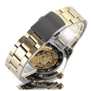 men's hollowed-out retro automatic watch, view 6 - MRSLM