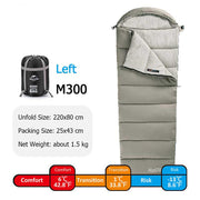lightweight double camping sleeping bag, view 6 - MRSLM