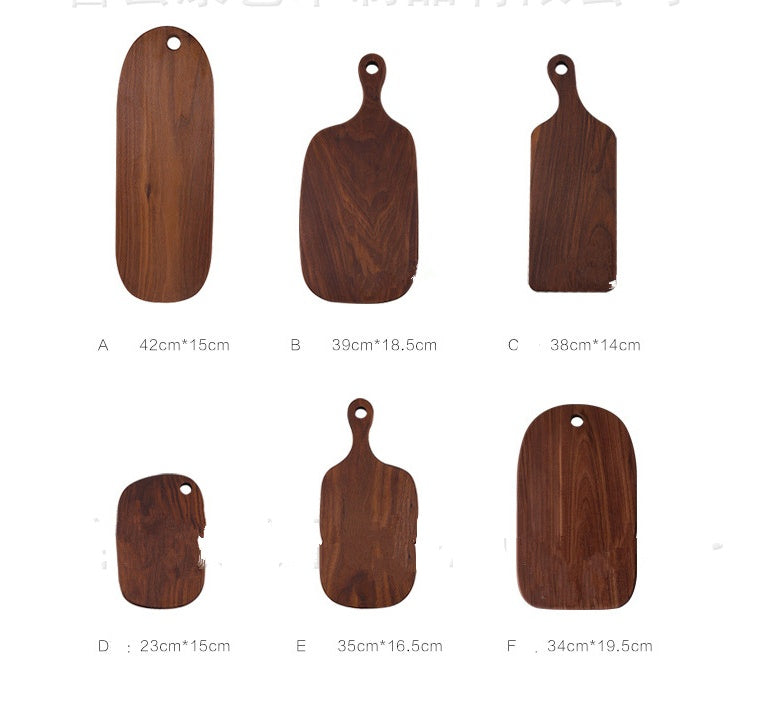 black walnut chopping board, view 3 - MRSLM